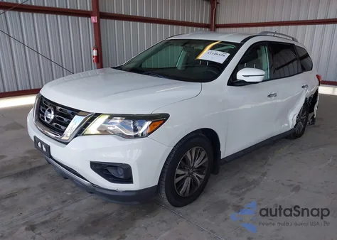 2017 Nissan Pathfinder S z USA, uszkodzony, nr VIN 5N1DR2MN7HC638972